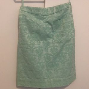 Light Mint Green skirt from Anthropologie